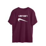i just can't oversized t shirt | twisted logo