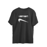 i just can't oversized t shirt | twisted logo