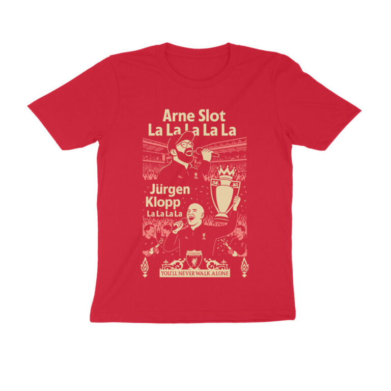 liverpool t shirt pl win (klopp, arne slot)