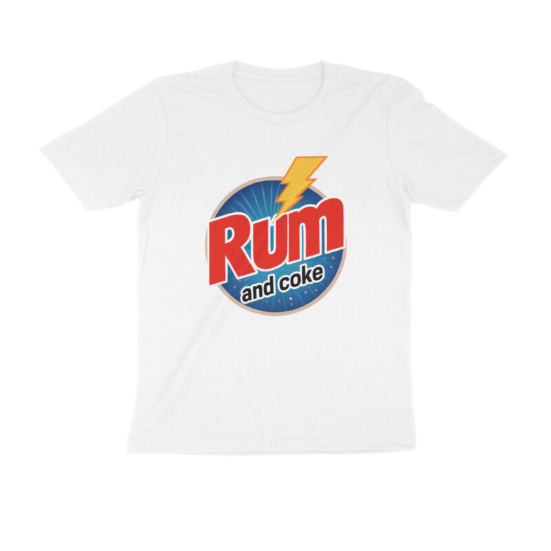 twisted logo t shirt rum coke