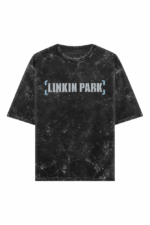 linkin park oversized acid wash t shirt | meteora both sides
