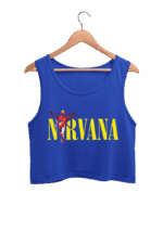 nirvana crop tank | in utero