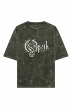opeth acid wash oversized t shirt minimal
