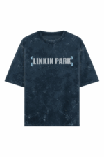 linkin park oversized acid wash t shirt | meteora both sides