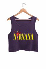 nirvana crop tank | in utero