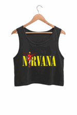 nirvana crop tank | in utero