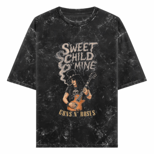 guns n roses acid wash t shirt | sweet child