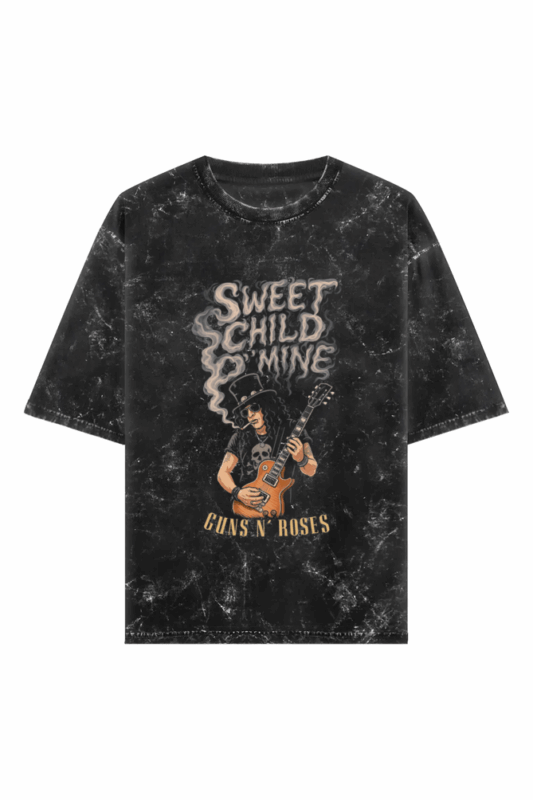 guns n roses acid wash t shirt | sweet child