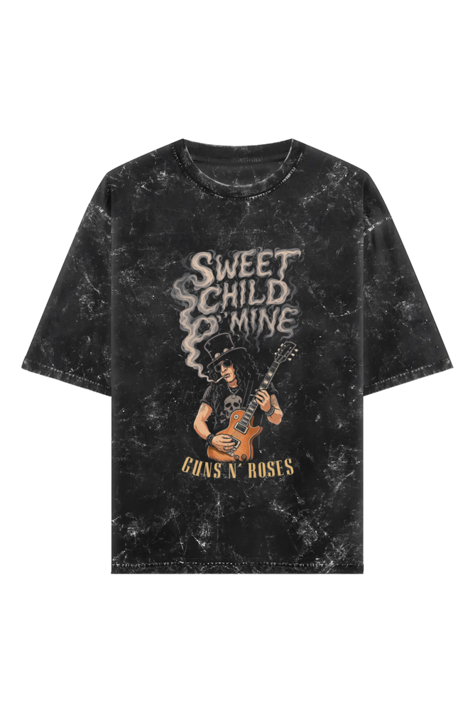 guns n roses acid wash t shirt | sweet child