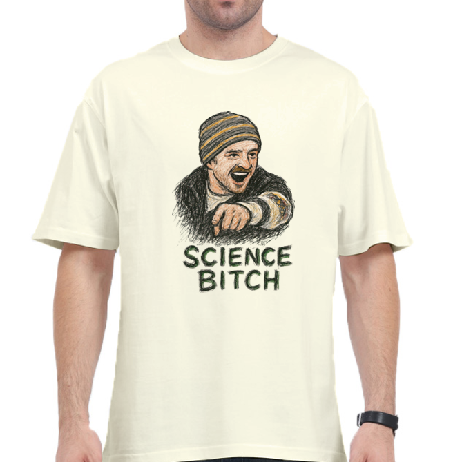 Off White breaking bad oversized t shirt | science