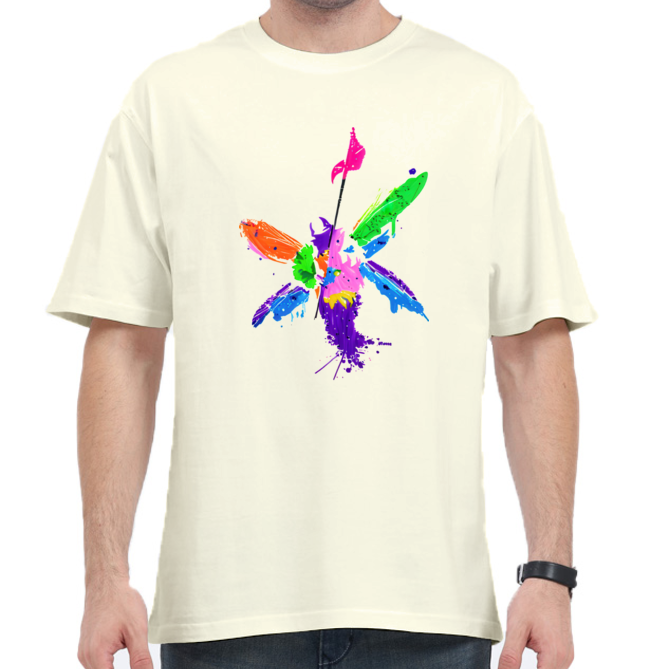 linkin park oversized t shirt | splashed ink