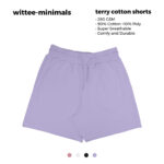 lavender shorts