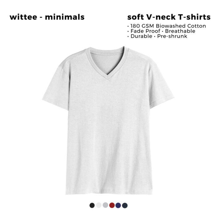 white vneck