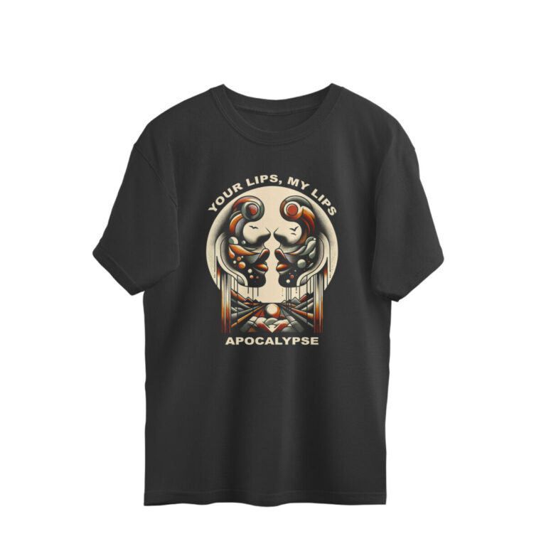 cigarettes after sex oversized t shirt | apocalypse abstract art
