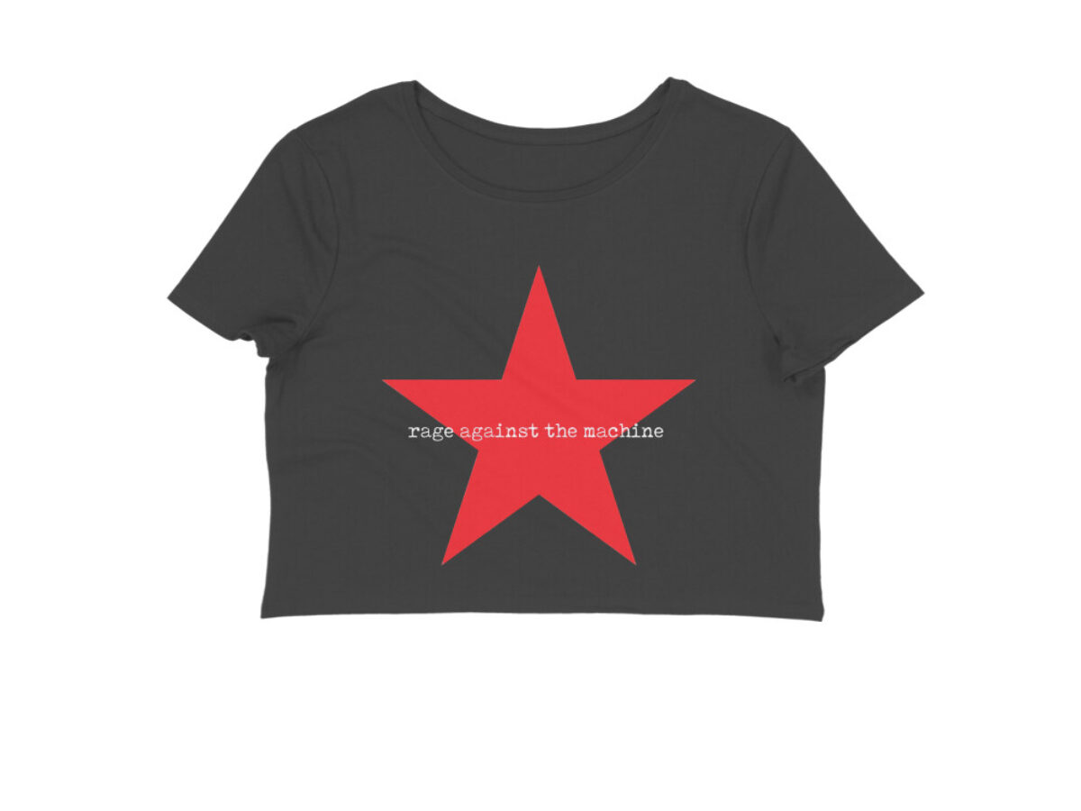 Rage against the machine crop top Star