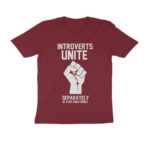 introverts t shirt unite seperately