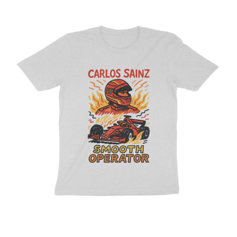 carlos sainz t shirt doodle art