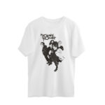 my chemical romance oversized t shirt monotone