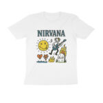 nirvana t shirt | doodle art style
