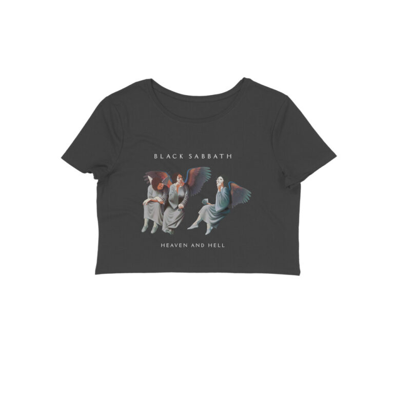 black sabbath crop top | heaven and hell