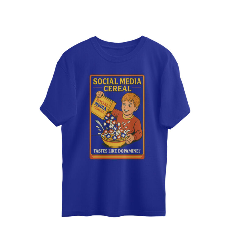 retro comic oversized t shirt social media ceral