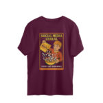 retro comic oversized t shirt social media ceral