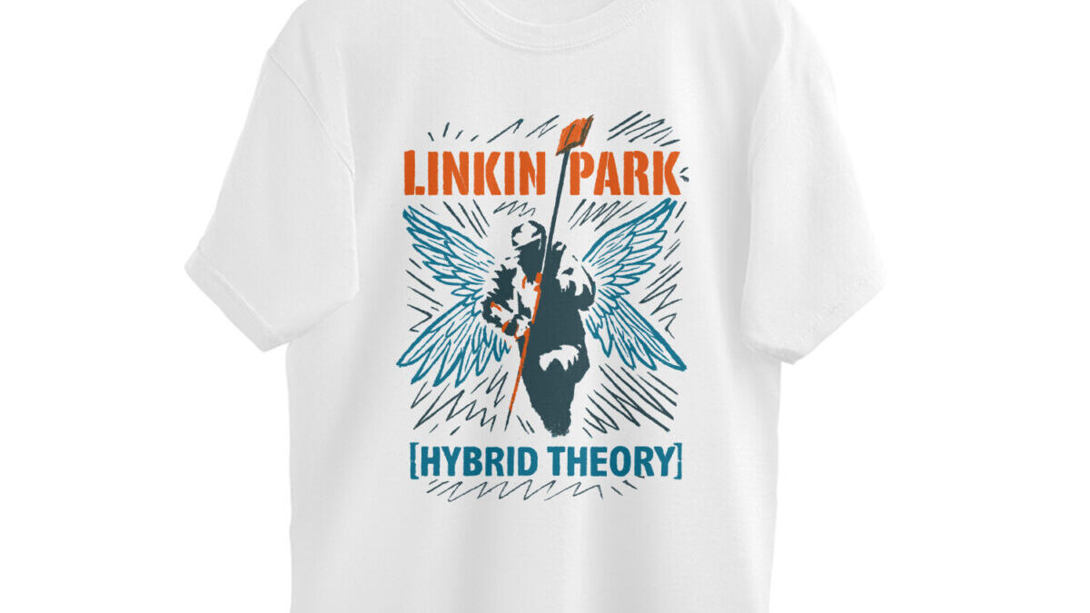 Linkin Park Oversized T-shirt | hand-drawn scribble - Wittee