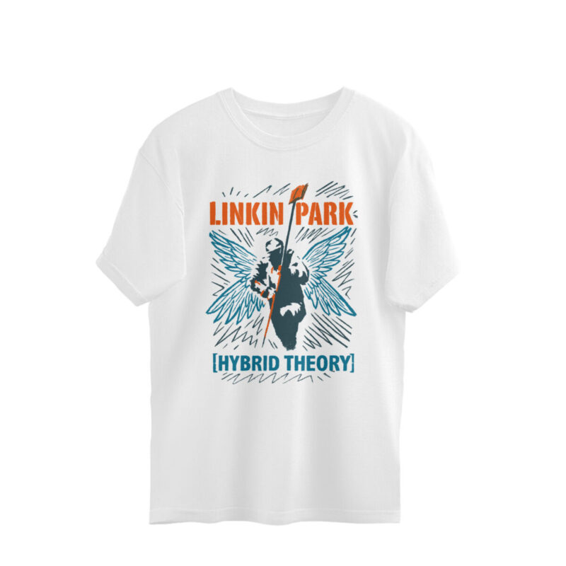 linkin park oversized t shirt | hand drawn scribble