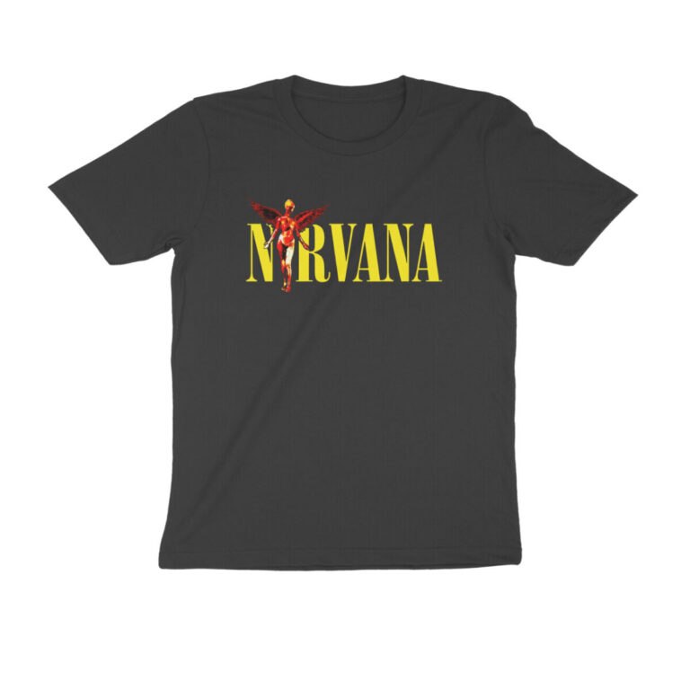 nirvana t shirt | both sides printed