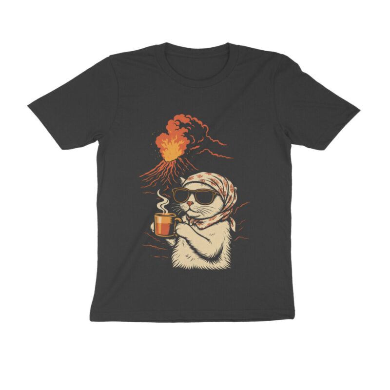 chill cat meme t shirt | coffee