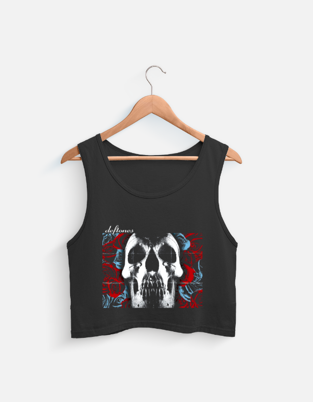 deftones crop tank | minerva