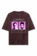 fight club washed oversized t shrit video game