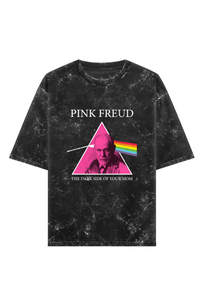 dark side of your mom washed oversized t shirt