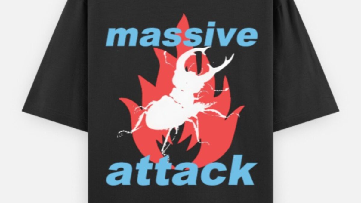 massive attack Tシャツ Massive Attack 「Mezzanine」 T-shirt（Long Sleeve)【Comfort Colors