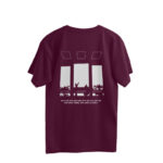 the 1975 oversized t shirt | robbers (both sides)
