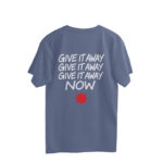 rhcp oversized t shirt | give it away (both sides)