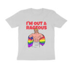 pride t shirt out and rageous