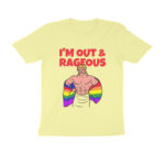 pride t shirt out and rageous