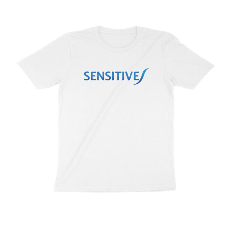twisted logo t shirt sensitive
