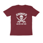 goonies movie t shirt never say die