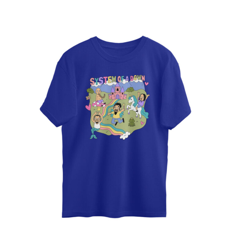 system of a down oversized t shirt