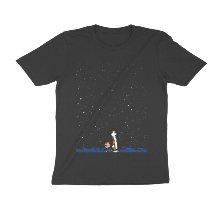 calvin and hobbes t shit (both sides printed)