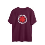 rhcp oversized t shirt | give it away (both sides)