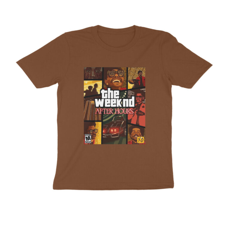 the weeknd t shirt after hours