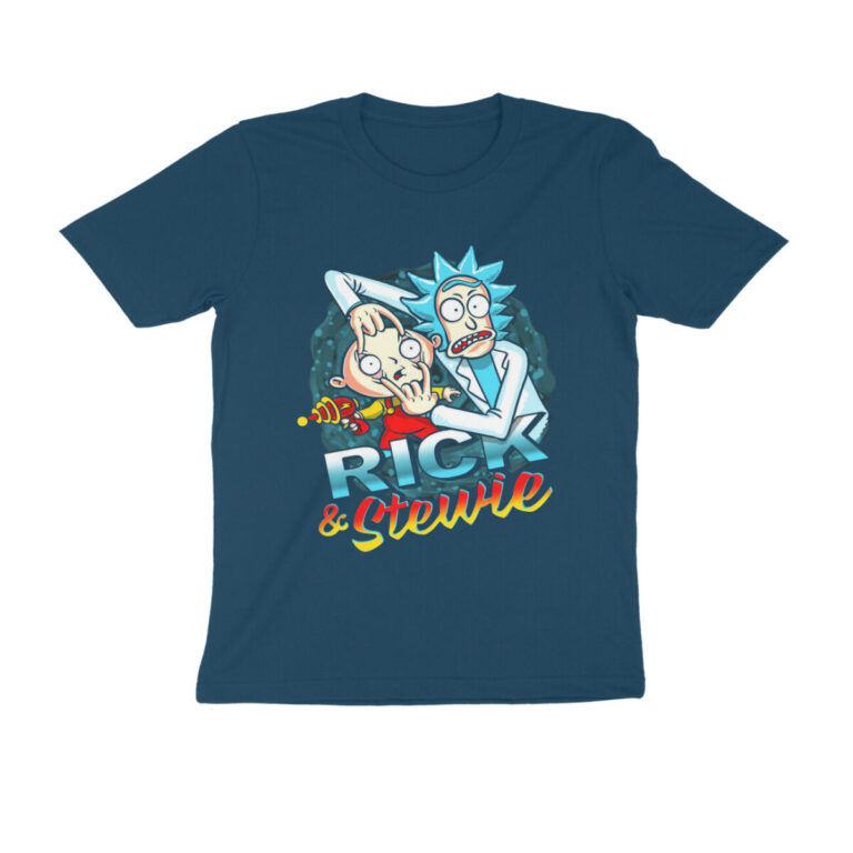 rick and family guy t shirt stewie