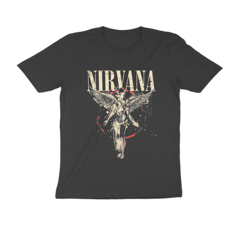 nirvana t shirt cracked