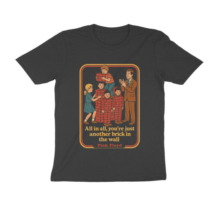 another brick in the wall t shirt | retro comic