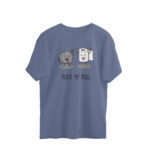 cute oversized t shirt rock n roll