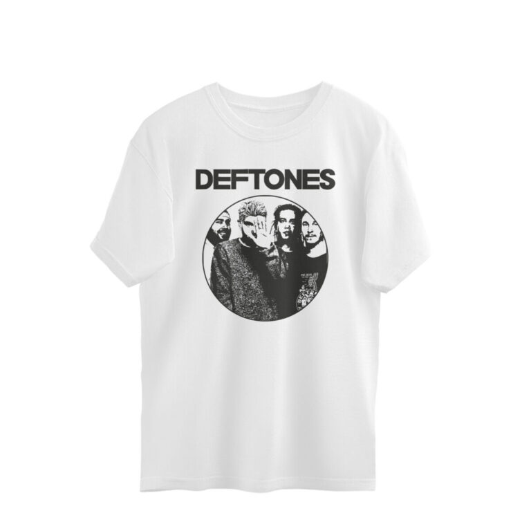 deftones oversized t shirt band members