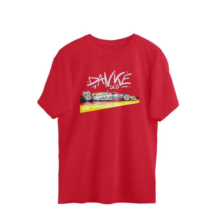 sebastian vettel oversized t shirt | danke seb